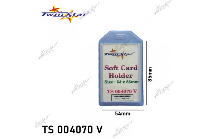 Twin Star Soft Card Holder 55mm x 86mm Twin Star Soft Card Holder 55mm x 86mm